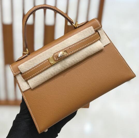【エルメス HERMES】ミニケリードゥ ゴールド/ゴールド金具 エプソン W刻印（100%手縫い）